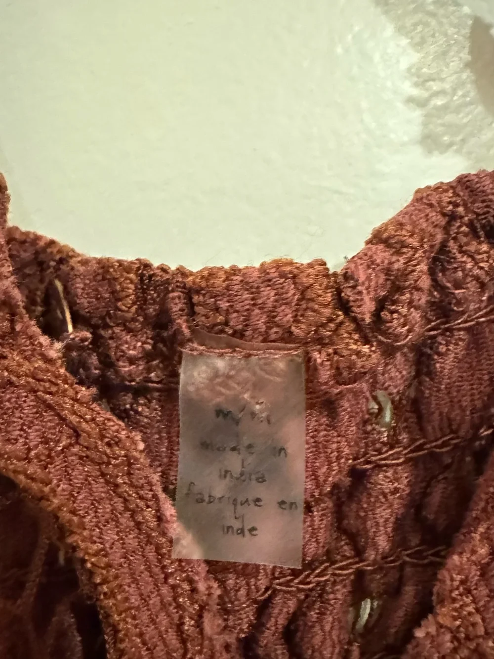 Free People Brown Crochet Bust Maxi Dress